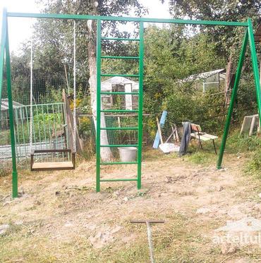 Игровой комплекс от компании «Артель» Изготовление садовой мебели на заказ в Туле